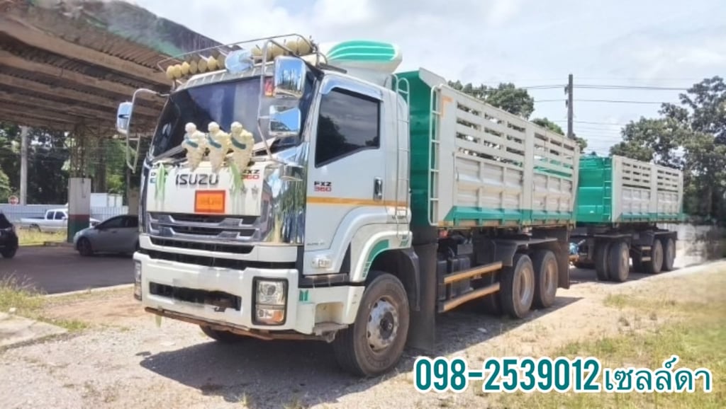 ❌Vายตัด 2,690,000 บาท❌ สิบล้อดั้มแม่ลูก อู่พนัส Isuzu FXZ360 ปี65 เลขไมล์ 80,000 โล(9575) ❌Vายตัด 2,690,000 บาท❌ สิบล้อดั้มแม่ลูก อู่พนัส Isuzu FXZ360 ปี65 เลขไมล์ 80,000 โล(9575)