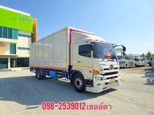  หกล้อตู้สิบบานลิฟท์ท้าย  HINO FG8J 240 แรง ปี 2562(8724)
