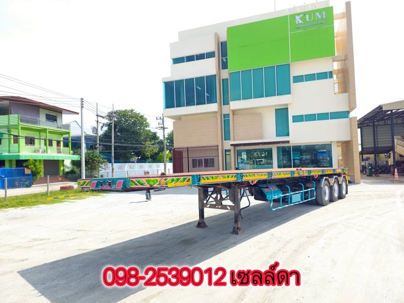 หางพื้นเรียบ สามเพลา อู่ เอส.ที ปี 2561(9740) หางพื้นเรียบ สามเพลา อู่ เอส.ที ปี 2561(9740)