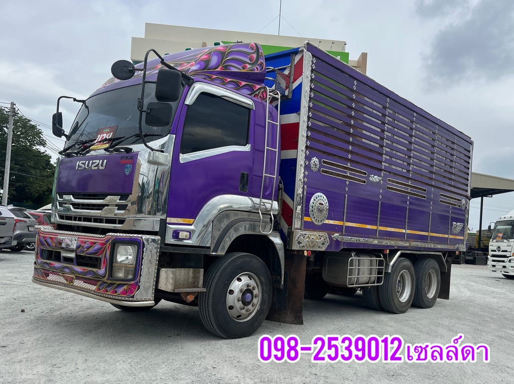 👉สิบล้อดั้มเกษตร  ISUZU FXZ 360 แรง ปี 2554(9033)