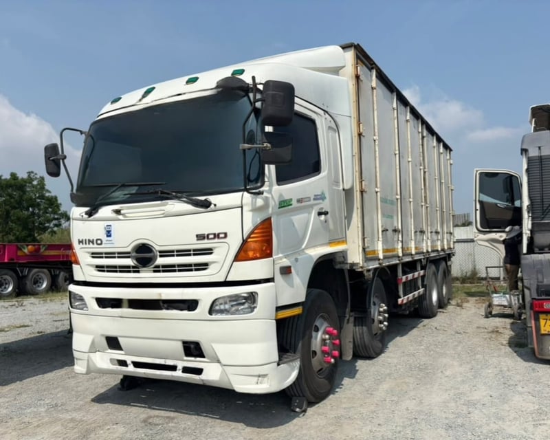 HINO GY2P 380 แรง ปี 52 หลังคาลอน (7998)