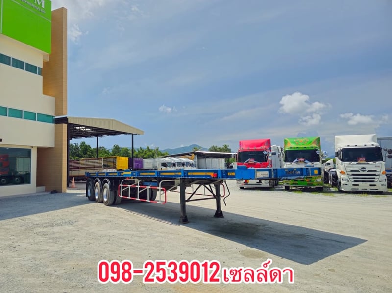 หางพื้นเรียบ สามเพลา อู่ WAFA ปี 2565(5439)