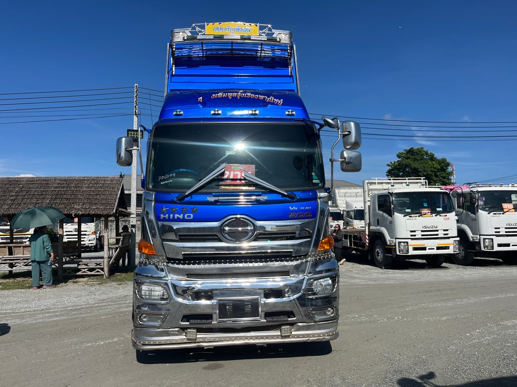 สิบล้อดั้มพ์  HINO FM1A 344 แรง ปี 2566 (2108)