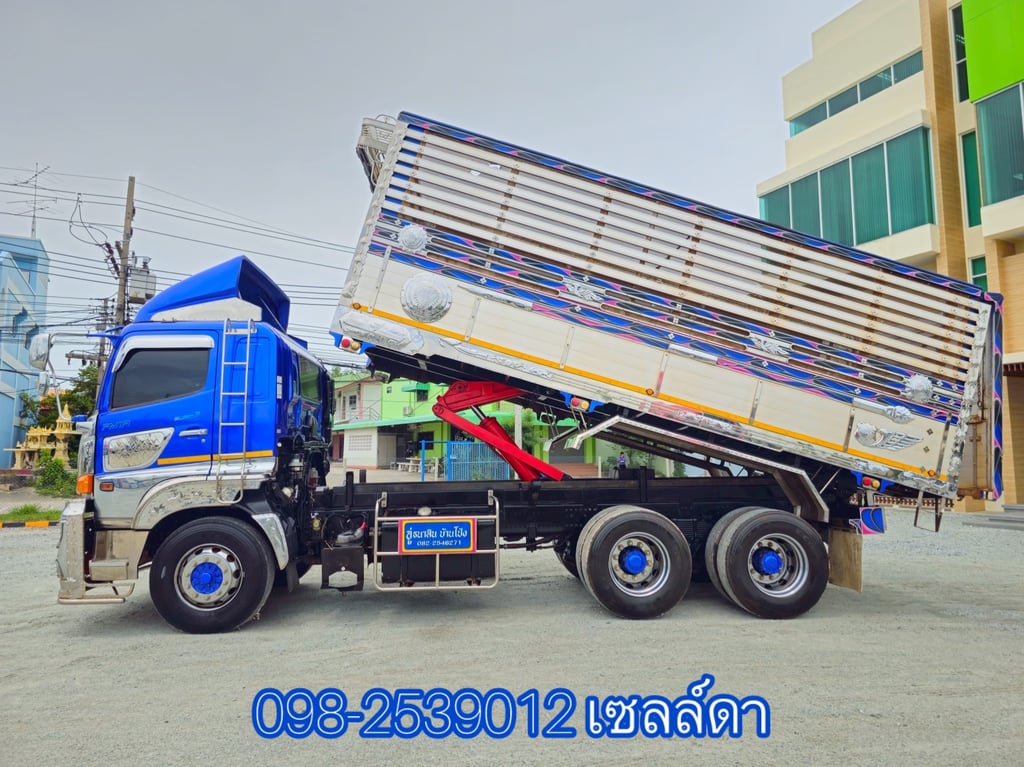 สิบล้อดั้มพ์ HINO FM1A 344 แรง ปี 2566(2108) สิบล้อดั้มพ์ HINO FM1A 344 แรง ปี 2566(2108)