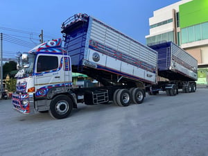 บรรทุกได้ 30+ ตัน พ่วงดั้มเกษตรแท้ HINO FM1A 344 แรง ปี 61+หางดั้มพ์ สามเพลา อู่เดอะฟีนิกซ์ ปี 61 ฟรีแบตเตอรี่ใหม่ ฟรียางใหม่ 10 เส้น 💥เครื่องเดิม เกียร์เดิม ,ไม่มีชนหนัก💥 (3362 3363) บรรทุกได้ 30+ ตัน พ่วงดั้มเกษตรแท้ HINO FM1A 344 แรง ปี 61+หางดั้มพ์ สามเพลา อู่เดอะฟีนิกซ์ ปี 61 ฟรีแบตเตอรี่ใหม่ ฟรียางใหม่ 10 เส้น 💥เครื่องเดิม เกียร์เดิม ,ไม่มีชนหนัก💥 (3362 3363)
