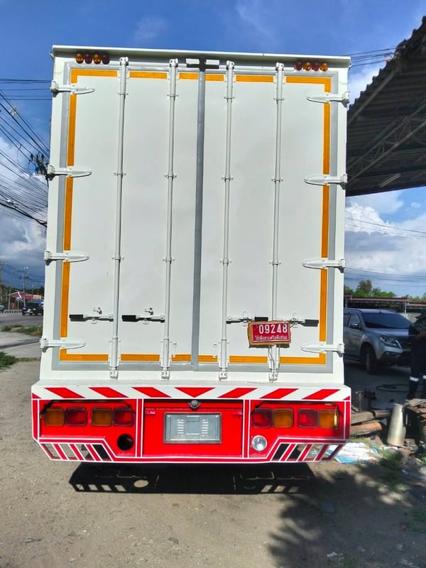 🔥หกล้อตู้สิบบาน ISUZU FTR 240 แรง ปี 2561(0510)
