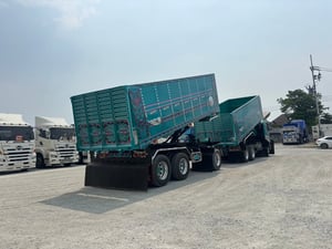 🩵สิบล้อดั้มพ์แม่ลูก🩵 ISUZU FXZ 360 แรง ปี 2565(1245,1246)