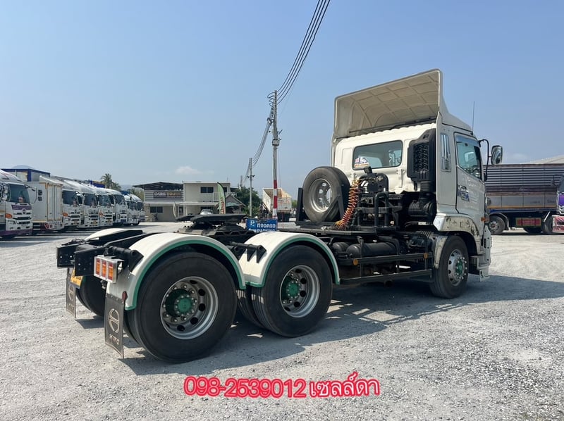 HINO FM 344แรงม้า รถบรรทุก 10ล้อ หัวลาก เฉพาะหัว ปี2016 เลขไมล์ 400,000 กม.(3033)