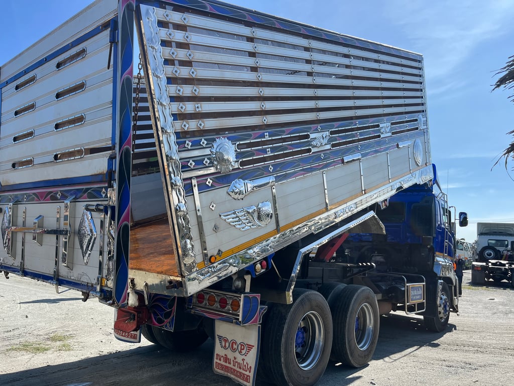 สิบล้อดั้มพ์  HINO FM1A 344 แรง ปี 2566 (2108)