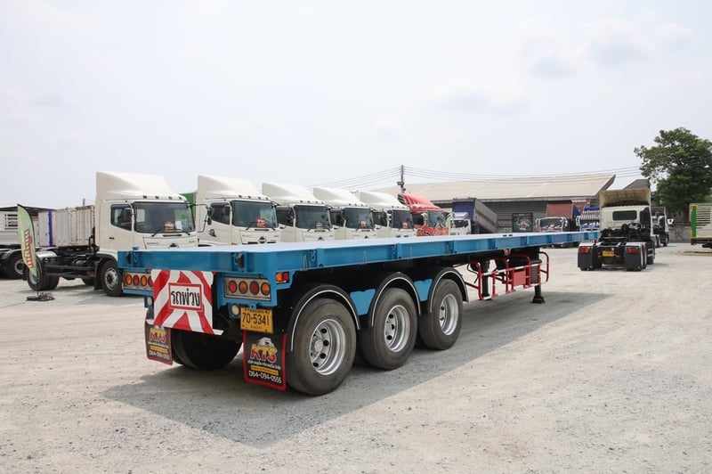 หางพื้นเรียบ สามเพลา อู่ สหะกิจ ปี 2561(5341)