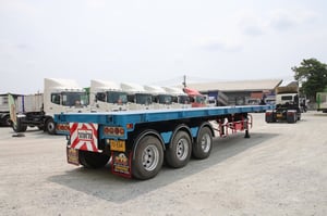 หางพื้นเรียบ สามเพลา อู่ สหะกิจ ปี 2561(5341)