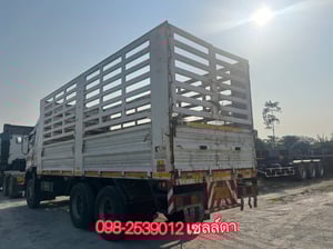 🩵สิบล้อคอก เพลาเดียว Isuzu FVM300 ปี63 (4490)