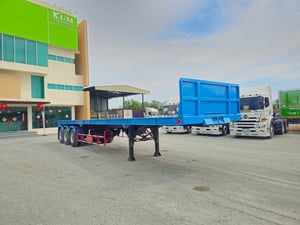 หางพื้นเรียบ สามเพลา อู่ ST ปี 2558 (8932)