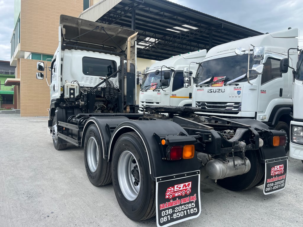 สิบล้อหัวลาก  ISUZU   GXZ 360 แรง ปี 2566(3394) สิบล้อหัวลาก  ISUZU   GXZ 360 แรง ปี 2566(3394)