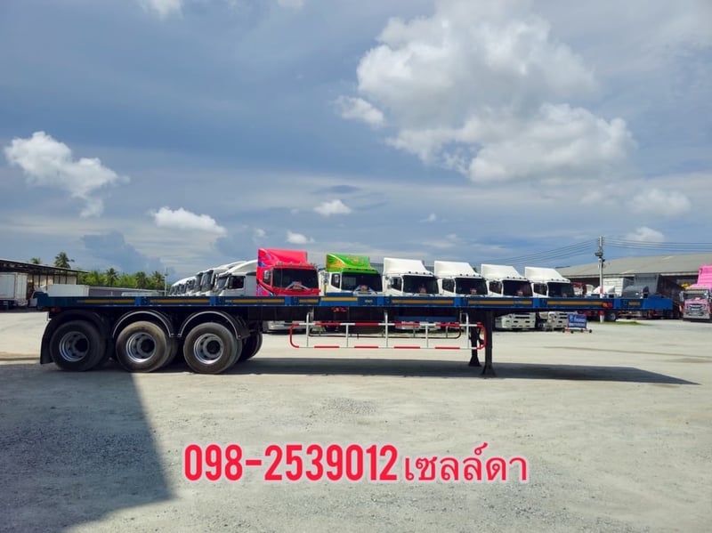 หางพื้นเรียบ สามเพลา อู่ WAFA ปี 2565(5439) หางพื้นเรียบ สามเพลา อู่ WAFA ปี 2565(5439)