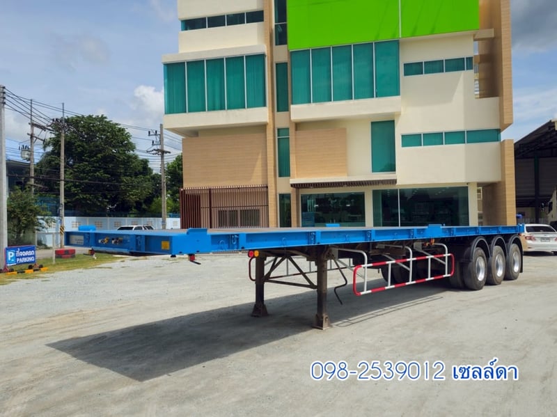 หางพื้นเรียบ สามเพลา อู่ WAFA ปี 2565(8655) หางพื้นเรียบ สามเพลา อู่ WAFA ปี 2565(8655)