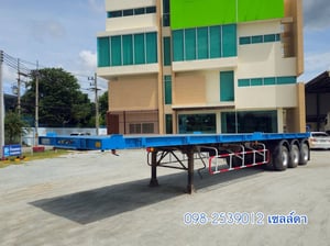 หางพื้นเรียบ สามเพลา อู่ WAFA ปี 2565(8655) หางพื้นเรียบ สามเพลา อู่ WAFA ปี 2565(8655)