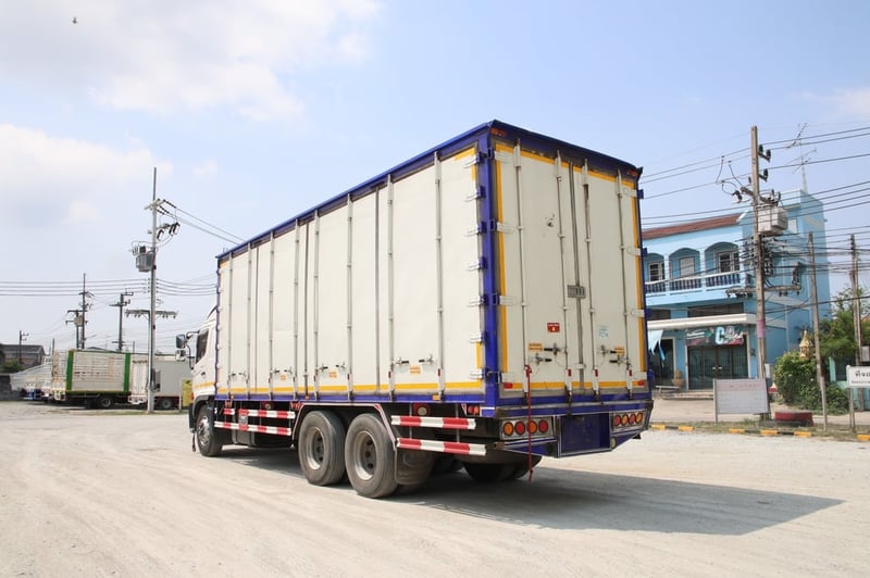 สิบล้อตู้สิบบาน HINO FL8J 260 แรง ปี 2566 (1698)