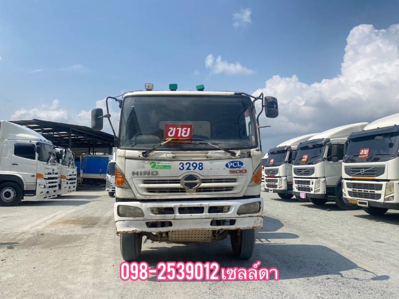🔥Sาคาตัด 990,000- สิบล้อโม่ปูน  Hino FM1A 330 ปี57 (1782)