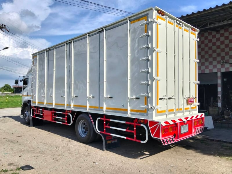 🔥หกล้อตู้สิบบาน ISUZU FTR 240 แรง ปี 2561(0510)
