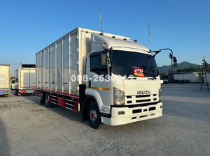 💙หกล้อตู้สิบบาน ISUZU FRR 190 แรง ปี 2556 (0034) 💙หกล้อตู้สิบบาน ISUZU FRR 190 แรง ปี 2556 (0034)