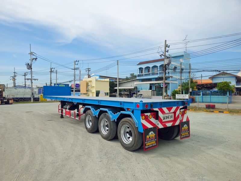 หางพื้นเรียบ สามเพลา อู่ ST ปี 2558 (8932)