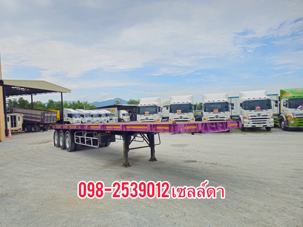  หางพื้นเรียบ สามเพลา อู่ panusmawim ปี 2555(7198)