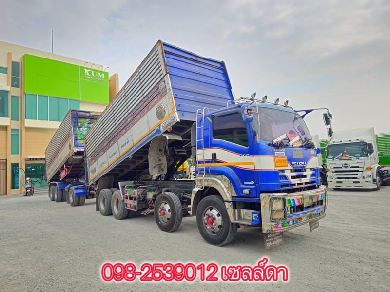 🔥Sาคา 2,010,000-🔥 สิบสองล้อดั้มพ์ ISUZU FYH 360 แรง ปี 2556(2507,2508)