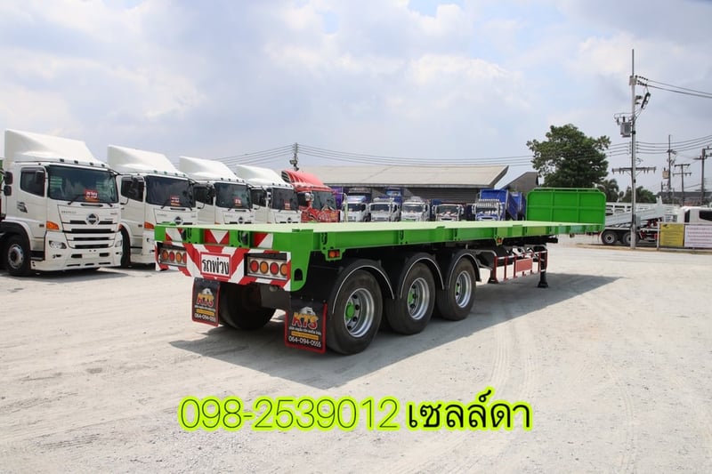 👉 หางพื้นเรียบ สามเพลา อู่ ส.สมบัติ ปี 2561(5529) 👉 หางพื้นเรียบ สามเพลา อู่ ส.สมบัติ ปี 2561(5529)