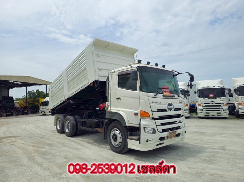 สิบล้อดั้มพ์ HINO FM1A 344 แรง ปี 2566(1506)