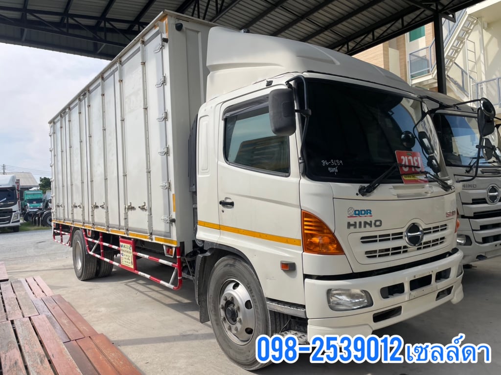 🔥หกล้อตู้สิบบาน  HINO FG8J 212 แรง ปี 2555(3689)