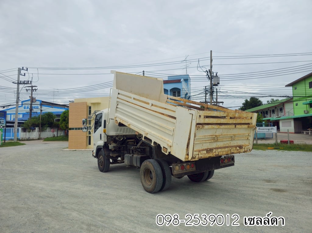 👉 ไมล์น้อย 120,XXX โล 👉ป้ายแดงมือเดียว,ไม่มีชนหนัก หกล้อดั้มพ์ ISUZU (3063)
