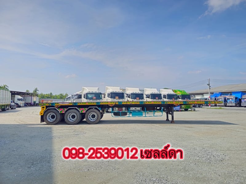 หางพื้นเรียบ สามเพลา อู่ เอส.ที ปี 2561(9740) หางพื้นเรียบ สามเพลา อู่ เอส.ที ปี 2561(9740)