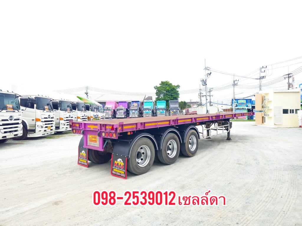 หางพื้นเรียบ สามเพลา อู่ panusmawim ปี 2555(7198)