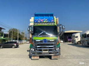 💚น้องเขียว💚  สิบล้อดั้มพ์ HINO FM1A 344  แรง ปี 2566(5902)