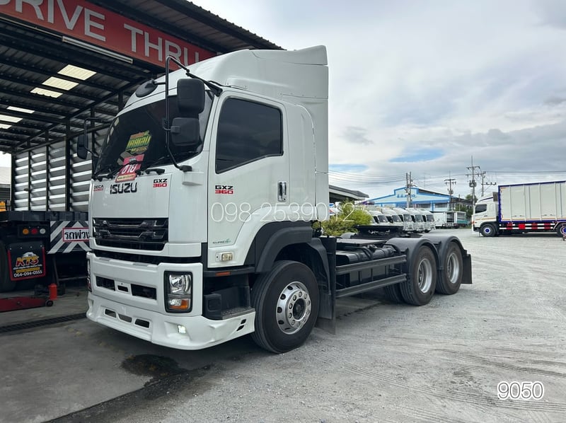 😎สิบล้อหัวลาก ISUZU GXZ 360 แรง ปี 2566(9050)