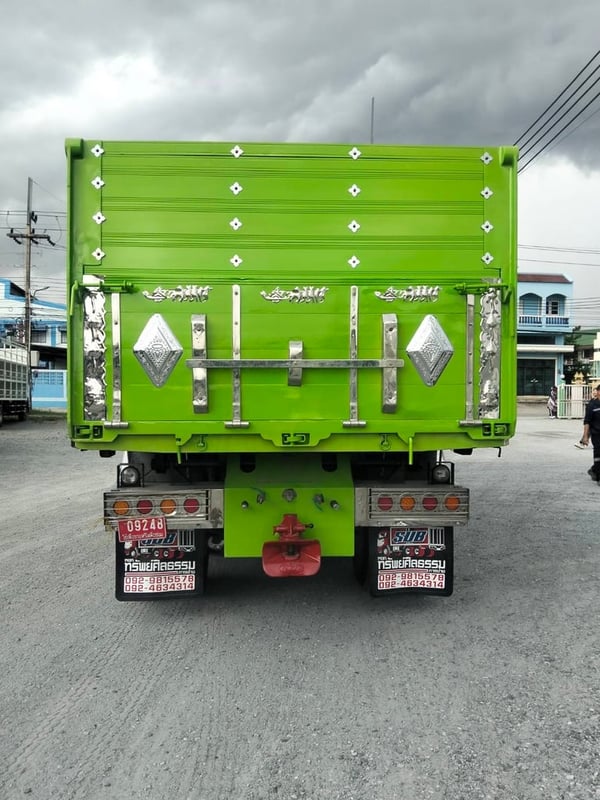 💚น้องเขียวนังโสดอยู่นะคะ💚😎 Hino FM1A344 ปี66(5902)