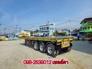 หางพื้นเรียบ สามเพลา อู่ BPT ปี 2558(7339)