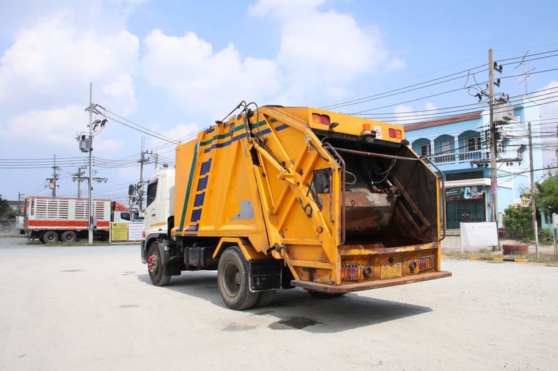 🌟รถหกล้อบรรทุกขยะ  HINO FG8J 240 แรง ปี 2566 (4039)