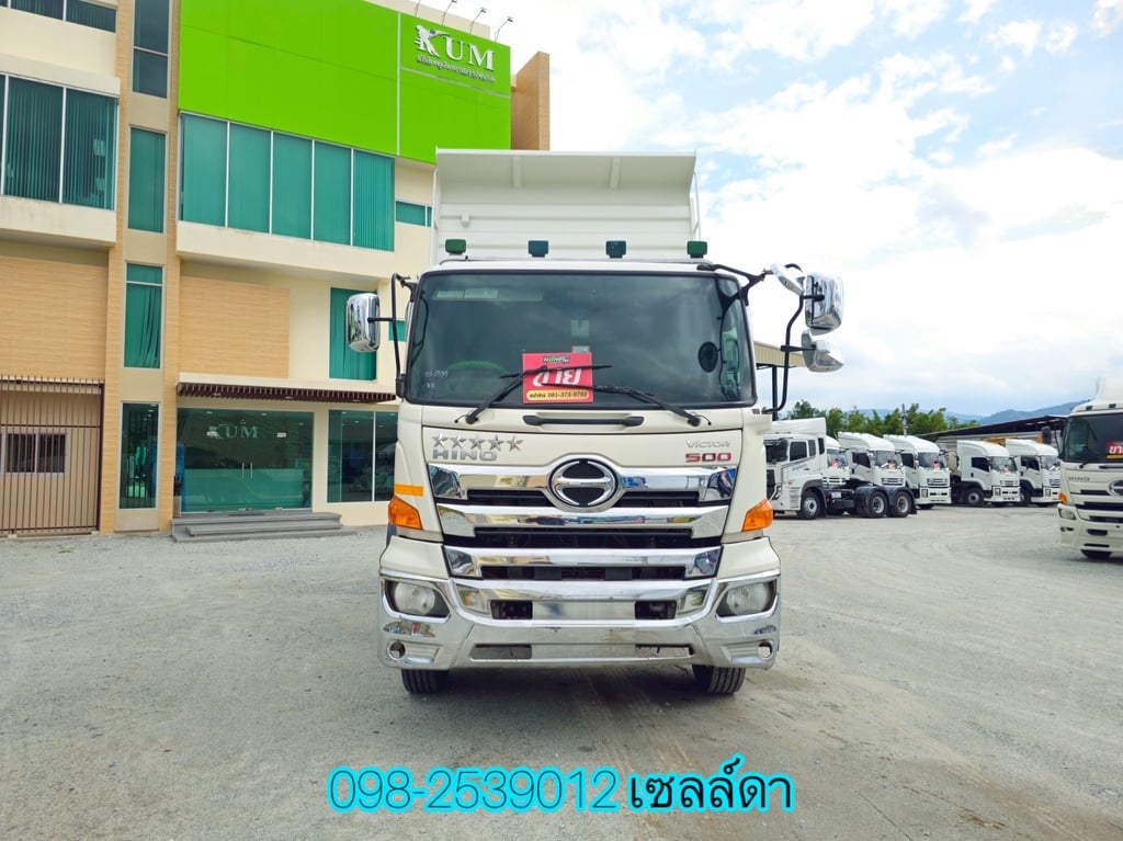 สิบล้อดั้มพ์สามมิตแท้ HINO FM1A 344 แรง ปี 2560(2539) สิบล้อดั้มพ์สามมิตแท้ HINO FM1A 344 แรง ปี 2560(2539)
