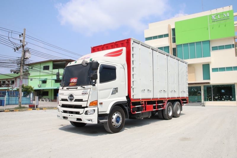 🚨ด่วน Vายตัด 1,890,000 -🚨 สิบล้อตู้สิบบาน HINO FL8J 260 แรง ปี 2565(5943)