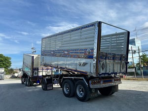 HINO FM1A 344 แรง ปี 61+หางดั้มพ์ สามเพลา  อู่เดอะฟีนิกซ์ ปี 61 ฟรีแบตเตอรี่ใหม่  ฟรียางใหม่ 10 เส้น  💥เครื่องเดิม เกียร์เดิม ,ไม่มีชนหนัก💥 (3362 3363)