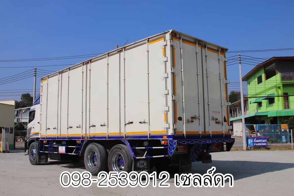 สิบล้อตู้สิบบานhino victor260 ปี64(6127) สิบล้อตู้สิบบานhino victor260 ปี64(6127)