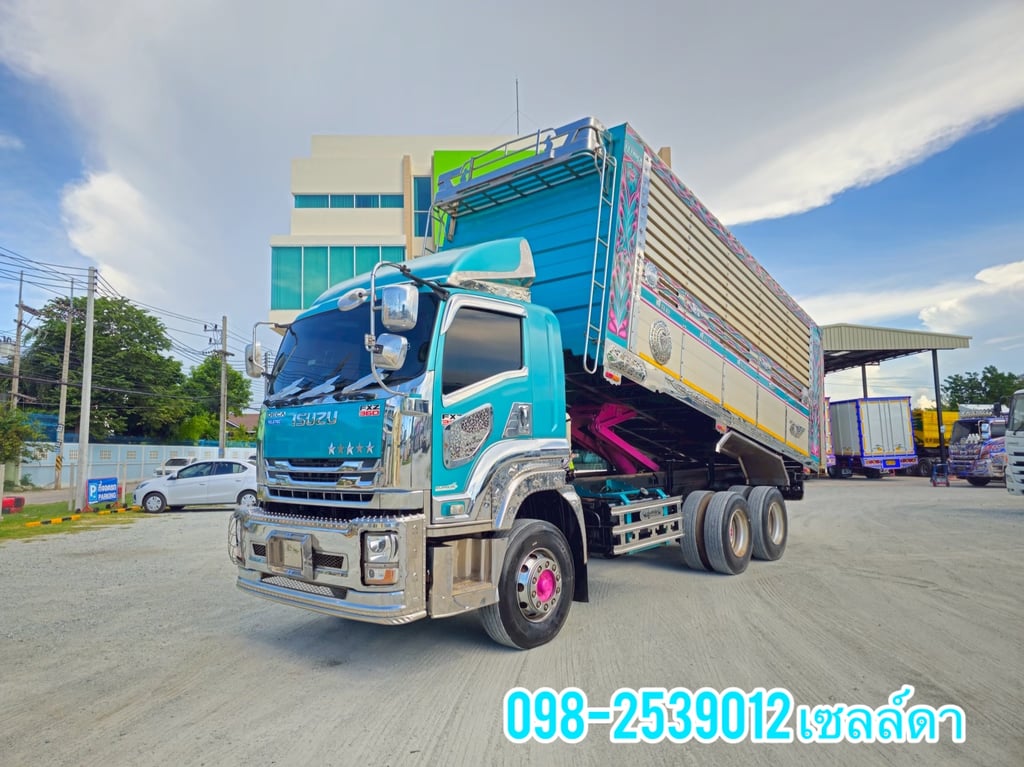 สิบล้อดั้มพ์เกษรต ISUZU FXZ 360 แรง ปี 2566(8073) สิบล้อดั้มพ์เกษรต ISUZU FXZ 360 แรง ปี 2566(8073)
