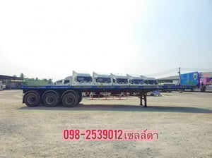 หางพื้นเรียบ สามเพลา อู่ RCK ปี 2565(5249)