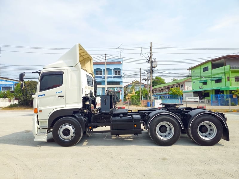 💥ฟรียางใหม่ 10เส้น 💥ฟรีเก็บงานสวยให้ สิบล้อหัวลาก HINO FM1A 344 แรง ปี62(9739)