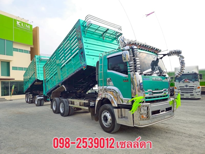 สิบล้อดั้มพ์ ISUZU  FXZ 360 แรง ปี 2566(4795,4796)