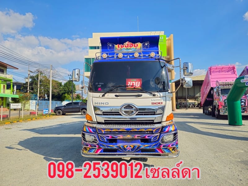 📌สิบล้อดั้มพ์ Hino FM2P 380 ปี 2561(8844,8845)