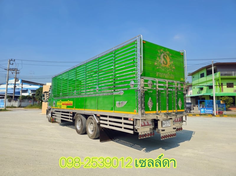 สิบล้อคอกสแตนเลส   HINO FL8J 260 แรง ปี 2566(5115)