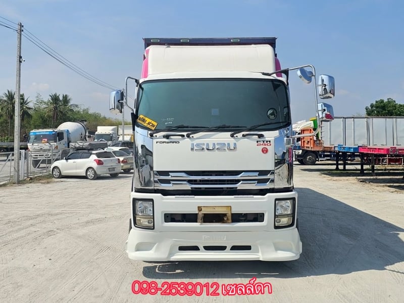 ❤️หกล้อตู้สิบบาน ISUZU FTR 240 แรง ปี 2565 (5322)